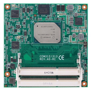 Axiomtek CEM312 Express Type 6 Compact Module, Intel Atom processor, 1 GbE Ethernet, 12 USB, 2 SATA-600